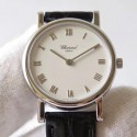 Replica Chopard Classic 127387-1001 MG Stainless Steel White Dial Swiss Ronda Caliber 1062 Quartz