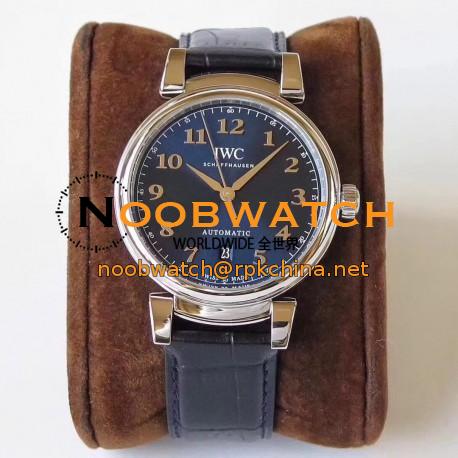 Replica IWC Da Vinci Automatic IW356601 MK Stainless Steel Blue Dial Swiss 2892