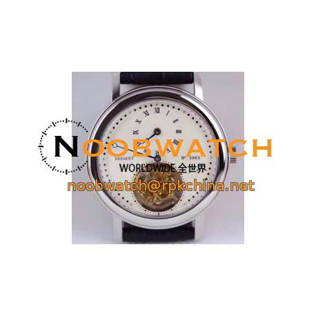 Replica Breguet Grand Complication Tourbillon N Stainless Steel White Dial Swiss Tourbillon