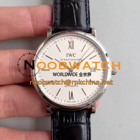 Replica IWC Portofino Automatic IW356501 MK Stainless Steel White Dial Swiss 2892