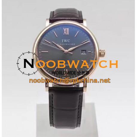 Replica IWC Portofino Automatic IW356511 MK Rose Gold Anthracite & Gold Dial Swiss 2892