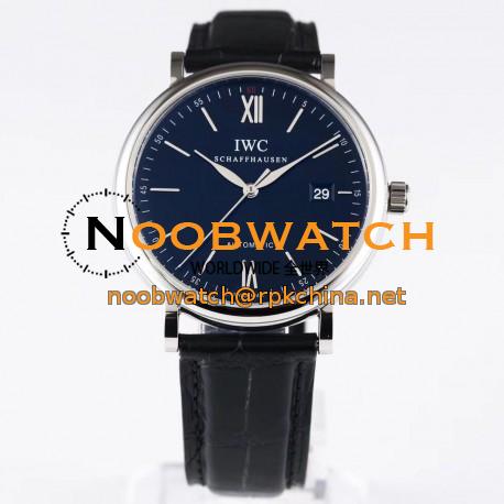 Replica IWC Portofino Automatic IW356502 AF Stainless Steel Black Dial Swiss 2892