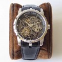 Replica Roger Dubuis Excalibur Skeleton Flying Tourbillon RDDBEX0393 BBR Stainless Steel Skeleton Dial Swiss Tourbillon