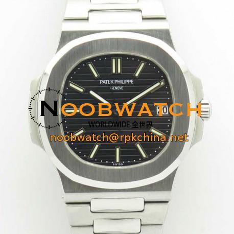 Replica Patek Philippe Nautilus 5711 MK V6 Stainless Steel Black Dial Swiss 324SC