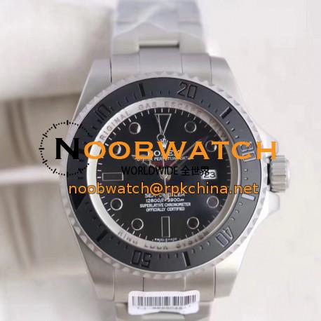 Replica Rolex DEEPSEA Phantom Prohunter 116660 BP Stainless Steel Black Dial Swiss 2836-2