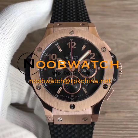 Replica Hublot Big Bang Gold 301.PX.130.RX HBB V6 Rose Gold Black Dial Swiss HUB4100