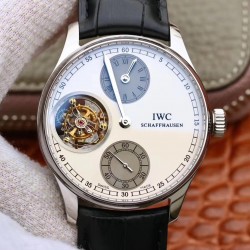 Replica IWC Portugieser Tourbillon Regulator IW544603 ZF Stainless Steel White Dial Swiss Tourbillon