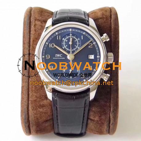 Replica IWC Portugieser Chronograph Classic IW390303 ZF Stainless Steel Blue Dial Swiss 7750