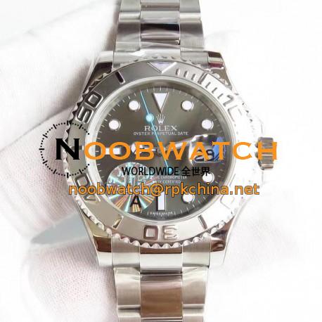 Replica Rolex Yacht-Master 40 Baselworld 116622 JF Stainless Steel Anthracite Dial Swiss 2836-2