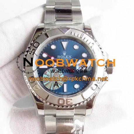 Replica Rolex Yacht-Master 40 116622 JF Stainless Steel Blue Dial Swiss 2836-2