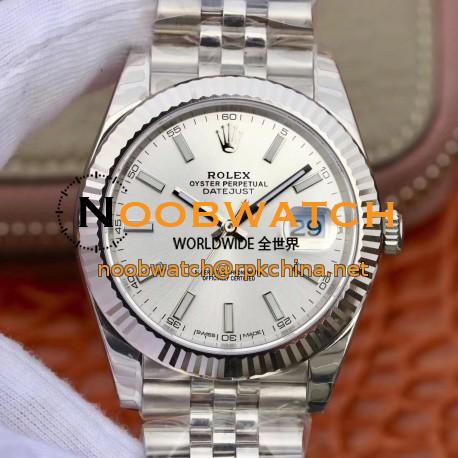 Replica Rolex Datejust II 41MM 126334 DJ Stainless Steel 904L Rhodium Dial Swiss 2824-2