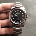 Replica Rolex Explorer 214270 GM Stainless Steel 904L Black Dial Swiss 3132