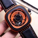 Replica SevenFriday P1/03 SW PVD Orange Dial Miyota 82S7