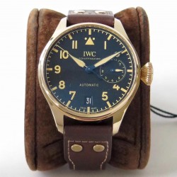 Replica IWC Big Pilot Heritage IW501005 ZF Bronze Black Dial Swiss 52000