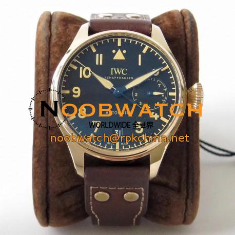 Replica IWC Big Pilot Heritage IW501005 ZF Bronze Black Dial Swiss 52000