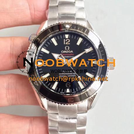 Replica Omega Seamaster Planet Ocean 1948 "LMPO" 222.30.42.20.01.001 OM V2 Stainless Steel Black Dial Swiss 2824-2