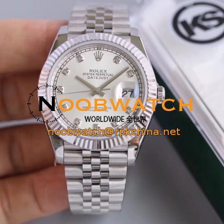 Replica Rolex Datejust II 126334 41MM KS Stainless Steel Rhodium Dial Swiss 2836-2