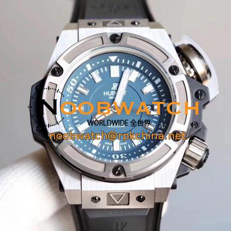 Replica Hublot Big Bang King Power Musee Oceanographique Monaco 731.NX.1190.RX SF Titanium Green Dial Swiss HUB1401