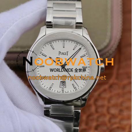 Replica Piaget Polo G0A41001 MKS Stainless Steel White Dial Swiss 1110P