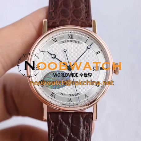 Replica Breguet Classique 5177BR/12/9V6 MKS Rose Gold Silver Dial M9015