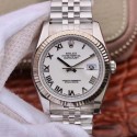 Replica Rolex Datejust 36MM 116234 AR V2 Stainless Steel 904L White Dial Swiss 3135