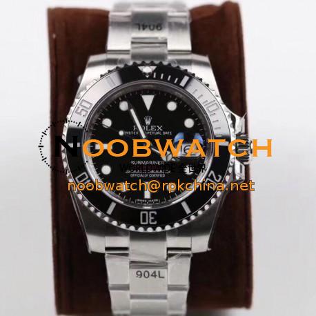 Replica Rolex Submariner Date 116610LN GM Stainless Steel 904L Black Dial Swiss 3135