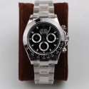 Replica Rolex Daytona Cosmograph 116500LN GM Stainless Steel 904L Black Dial Swiss 4130 Run 6@SEC