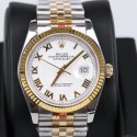 Replica Rolex Datejust 36MM 116233 GM Stainless Steel 904L & Yellow Gold White Dial Swiss 2824-2