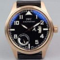 Replica IWC Pilot Antoine De Saint Expert IW320103 42MM Power Reserve Rose Gold Black Dial Swiss 79320