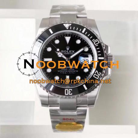 Replica Rolex Submariner Date 116610LN NAIL Maker Stainless Steel 904L Black Dial Swiss 3135