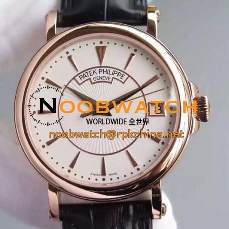 Replica Patek Philippe Calatrava 5153 Rose Gold White Dial Swiss 324SC