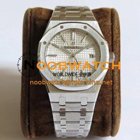 Replica Audemars Piguet Royal Oak 15400 JF V5 Stainless Steel Silver Dial Swiss 3120