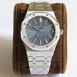 Replica Audemars Piguet Royal Oak 15400 JF V5 Stainless Steel Blue Dial Swiss 3120