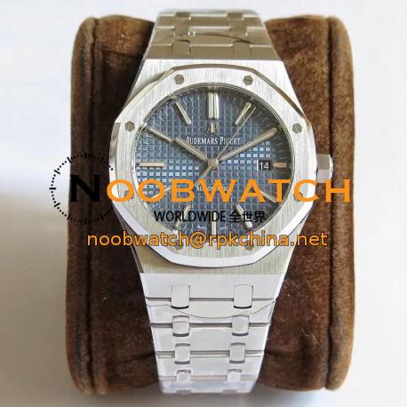 Replica Audemars Piguet Royal Oak 15400 JF V5 Stainless Steel Blue Dial Swiss 3120