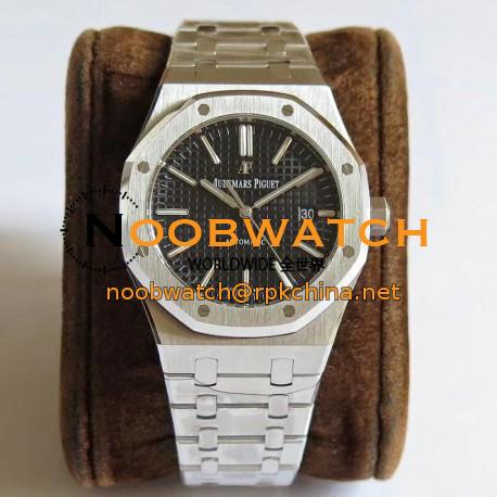 Replica Audemars Piguet Royal Oak 15400 JF V5 Stainless Steel Black Dial Swiss 3120