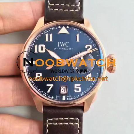 Replica Iwc Big Pilot  Le Petit Prince IW500909 ZF Rose Gold Blue Dial Swiss 51111