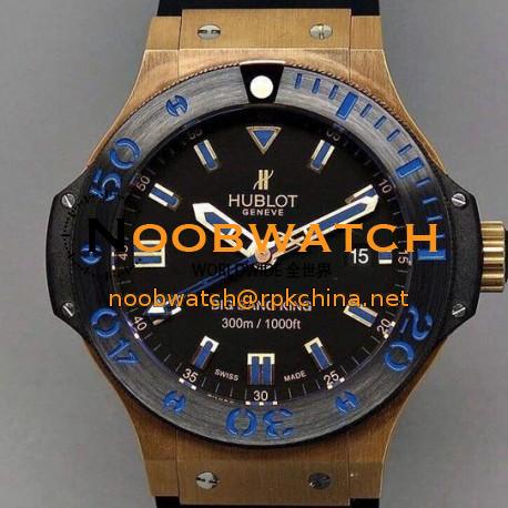 Replica Hublot Big Bang King Rose Gold Black Dial Swiss 7750