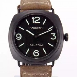 Replica Panerai Radiomir PAM 643 Black Ceramic Black Dial Swiss P3000