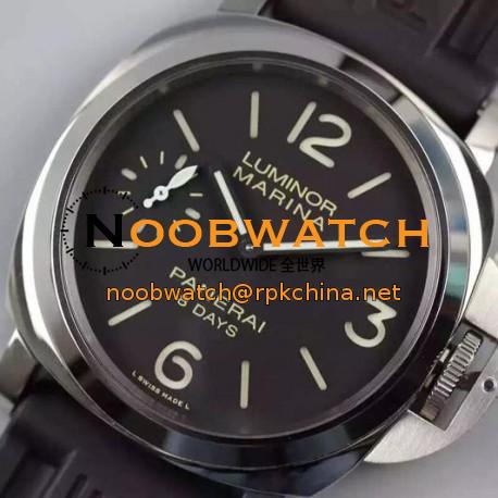 Replica Panerai Luminor Marina 8 Days PAM 510 Stainless Steel Black Dial Swiss P5000