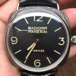 Replica Panerai Radiomir Firenze PAM 604 Stainless Steel Black Dial Swiss P3000