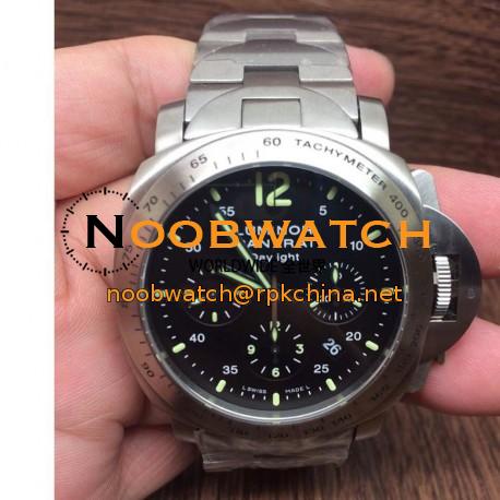 Replica Panerai Luminor Daylight PAM 250 Stainless Steel Black Dial Swiss 7750