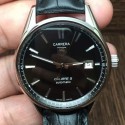 Replica Tag Heuer Carrera Calibre 5 Stainless Steel Black Dial Swiss Calibre 5