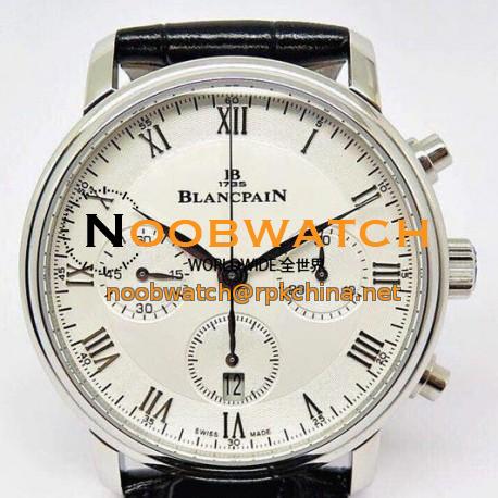 Replica Blancpain Villeret Stainless Steel White Dial Swiss 7750