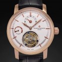 Replica Vacheron Constantin Patrimony Tourbillon Rose Gold White Dial Swiss Tourbillon