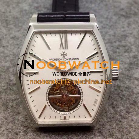 Replica Vacheron Constantin Malte Tourbillon Stainless Steel White Dial Swiss Tourbillon