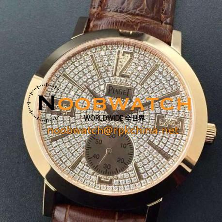 Replica Piaget Dancer Rose Gold Diamonds Dial Swiss 2824