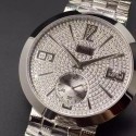 Replica Piaget Dancer Stainless Steel Diamonds Dial Swiss 2824