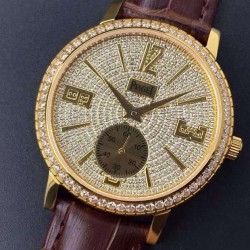 Replica Piaget Dancer Yellow Gold Diamonds Dial Swiss 2824