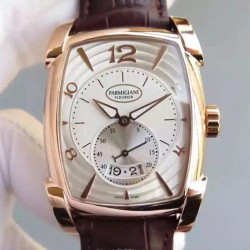 Replica Parmigiani Fleurier Kalpa Grande Rose Gold White Dial Swiss 331