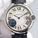 Replica Cartier Ballon Bleu Stainless Steel White Dial Swiss 2836-2